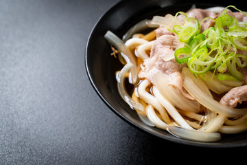 shoyu udon ramen noodle with pork (Shoyu Ramen)