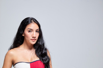 Fototapeta premium Portrait of young asian woman