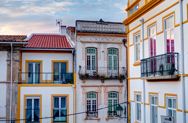 Portalegre at dusk, Portugal