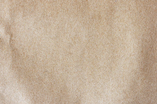 Crumpled brown paper background