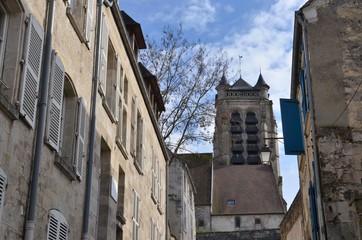 Fototapeta premium église notre dame, La Ferté-Milon, Aisne