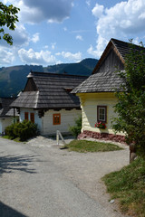 Fototapeta na wymiar Vlkolinec - UNESCO Heritage village