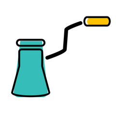 jezve flat illustration on white