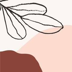 Abstract Modern Collage Design