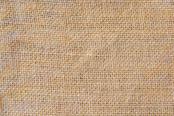 Brown burlap, sackcloth texture background