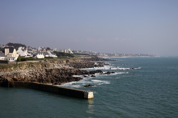 Pors poulhan, petit village breton en finistère sud