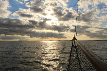 Schifffahrt auf dem Haff