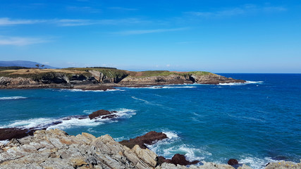 Landscape of the Cantabrian Coast near Ribadeo, Galicia - Spain