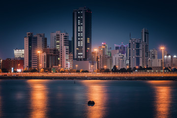 Obraz premium Architektura Juffair i Manama