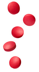 red pill medical drug medication