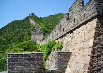 Fototapeta na wymiar The great wall of china