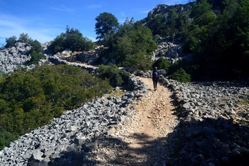 Il sentiero per Cala Goloritzè