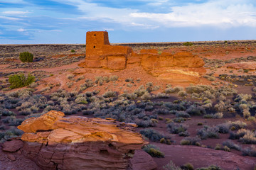 Wupatki National Monument in Arizona, USA
