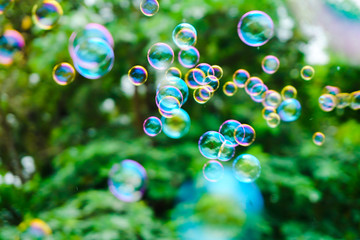 the nature soap bubble texture background and wallpaper