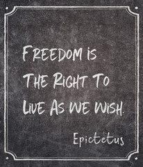 right to live Epictetus