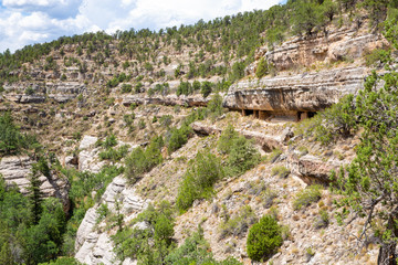 Walnut Canyon National Monument, indian ruins, Arizona, USA