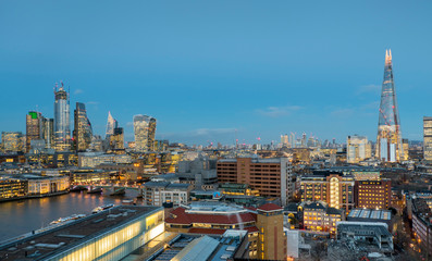 europe, UK, England, London, City from Tate 2019