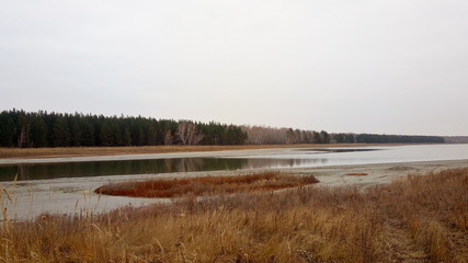lake in winter