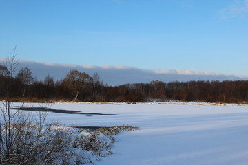 Winter lake