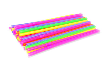 Straw color on white background.With Clipping Path.;