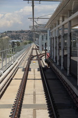 Naklejka premium Metro
