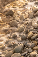 Beach pebbles at Cape Dramont near Saint-Raphael