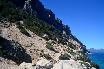 La costa di Cala Goloritzè