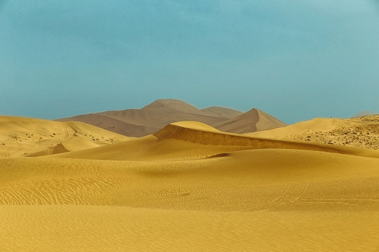 desert dunes , china