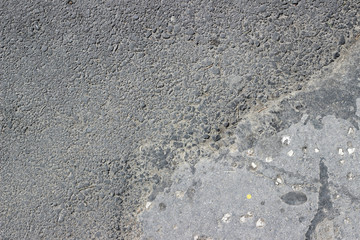 Asphalt cracks fracture surface texture