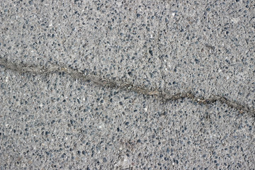 Asphalt cracks fracture surface texture