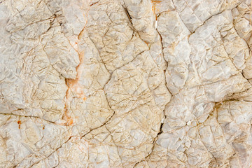 Untreated marble stone texture, closeup
