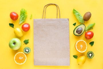 Shopping healthy food