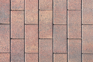 Texture of stone paving. Paved footpath. Abstract background