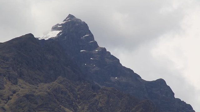 La Veronica, snowy mountain, peru