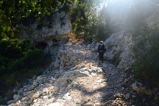 Il sentiero per  Cala Goloritz&egrave;