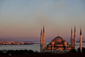Fototapeta na wymiar Sultan Ahmet Mosque