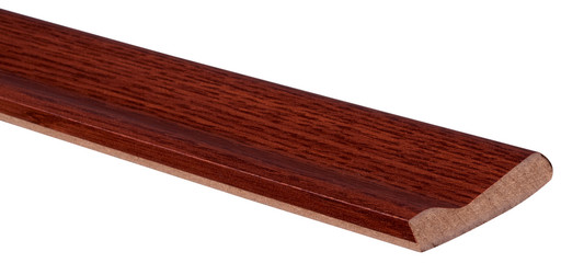 wooden plinth on a white background
