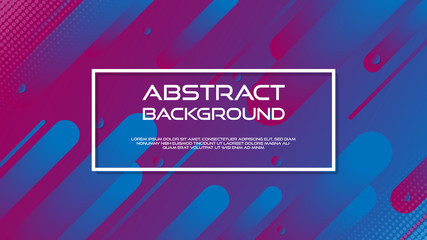 Minimal geometric background, color geometric gradient, futuristic background, vector illustration