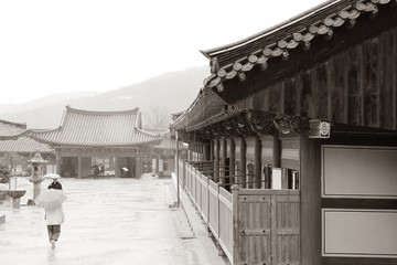 Obraz premium Tongdo-Temple in South Korea