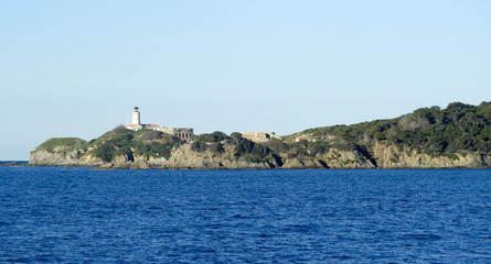 Fototapeta na wymiar île de Porquerolles