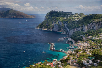Fototapeta na wymiar Isle of Capri, Italy