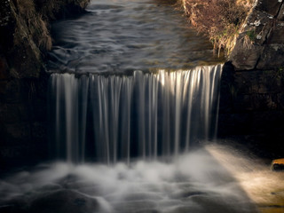 waterfall in forest