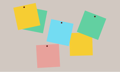 light wall with multi-colored stickers