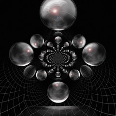 Bubbles fractal