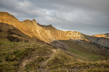 view of mountains