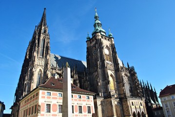 Fototapeta na wymiar Katedra św. Wacława w Pradze