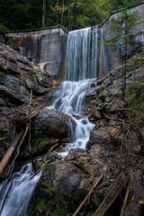 waterfall in forest