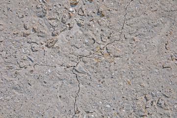 Gray concrete textures background. Cracks. Scratches. Damage. Cracked stone wall background.
