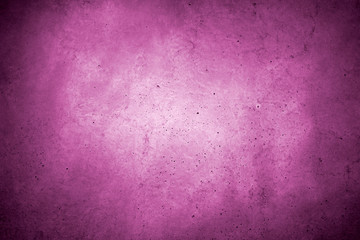 Pink wall with concrete texture as a background