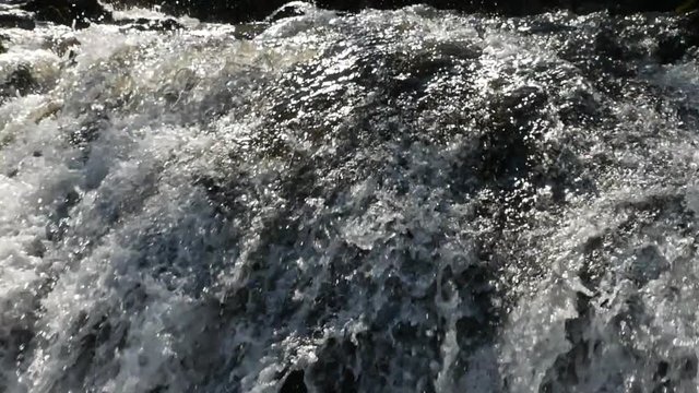 water and rocks